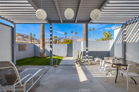 A home in Palm Springs