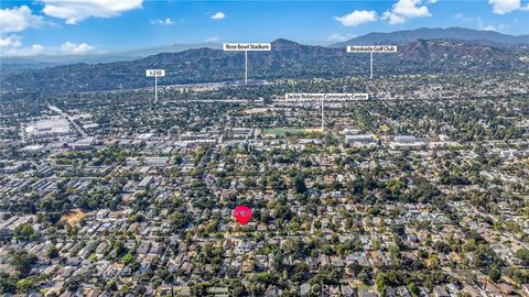 A home in Pasadena