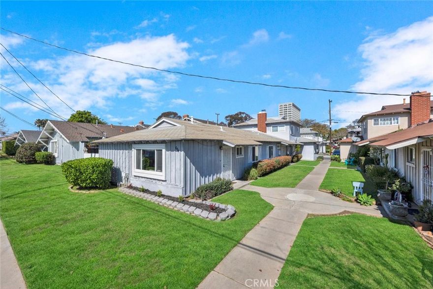 Whether you're looking for a multi-family residence, an investment opportunity, or a place to call home while renting out the other units, this income generating triplex offers endless possibilities. There are three units with solid rental income. Unit A and B have the same floor plan. Single level with no one above or below. Two large rooms with walk in closets and one bathroom. Unit A has a newer stainless stove and sink. Newer  Corian counters and newer tile floors. Newer carpet and interior paint. Newer windows and window coverings. Both units have full size indoor laundry and large enclosed private yards off the kitchen and dining area and both have dedicated covered carports nearby. Unit B has newer interior paint,carpets and baseboards. There is a newer stainless steel cooktop, and a newer oven and microwave. The kitchen sink is stainless steel. All of the kitchen cabinets have newer pull handles. The bathroom has a new vanity, sink and faucet. The dining room has a ceiling fan and tile floors. The living room has laminate floors and features a white brick fireplace and hearth. Some newer window coverings. Newer heater. Unit C has a comfortable floor plan with three spacious bedrooms and one and a half baths. Two bedrooms are upstairs and one bedroom is down. The downstairs bedroom has mirrored closet doors. The 2 upstairs bedrooms have walk-in closets. The kitchen has a refrigerator, newer stove and newer dishwasher. Newer laminate countertops and newer tile floors. Newer windows and window coverings. Both bathrooms have been updated. The upstairs full bath has a newer reglazed shower and bath combo, newer vanity, counter top, and a double sink with newer fixtures. The downstairs bathroom has a newer mirror, newer vanity and light fixture. The living room features a wood burning brick fireplace and custom mantle. Newer carpet, baseboards and newer interior paint. Newer light fixtures throughout. There is also a massive upstairs deck off the primary bedroom. Full size private laundry in the 2 car garage which is spacious and has plenty of storage cabinets. Enclosed patio yard off of the kitchen and dining area. Perfect for a small garden, potted plants, and a BBQ.This desirable area is centrally located to Triangle Square and all the popular restaurants and shopping along 17th St. Newport and Harbor Blvd. It is also just down the street from the Downtown Costa Mesa Recreation, Aquatic and Senior Center, and Park. The ocean is just a few miles away.