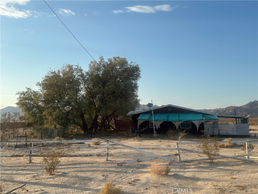 Welcome to this desert investment opportunity. This five acre property has plenty of room to build your dream home, have a ranch, or whatever your imagination holds. This property is a great opportunity making it easier to invest in due to the property already having electricity and a water well. These five acres have the space to bring your off roading toys and have endless fun in the desert. This property is being sold as is, buyers due diligence regarding information on this property.
