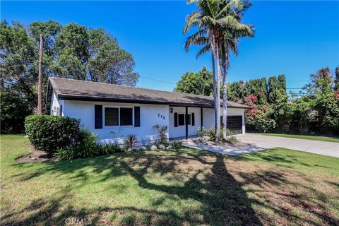 A home in Fullerton