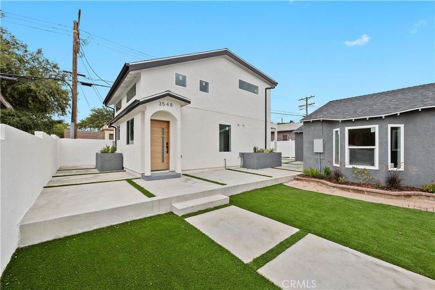 Like no other! Equal parts Baldwin Hills and Leimert Park Neighborhood Hub: You won't find a better income producing property than this newly remodeled 3 bedrooms 3 full baths featuring (1715) of usable Sq Ft, situated in one of the most exciting neighborhoods. Everywhere you look there are new ventures and growth. The reimagined front unit boasts an open living & dining room space, a one-of-a-kind chef's kitchen fully equipped with all appliances makes this area the focal point for all your entertainment needs. The detached (2023) newly constructed 2 story ADU features 2 bedrooms & 2 baths with 996 of usable Sq Ft. Most importantly, the backyard was designed with a custom privacy fence to complement the outdoor living space with a combination of artificial turf and concrete squares. Getting home and living here is a breeze & pleasure. Move right in and enjoy the cool breezes and serenity you'll experience while enjoying outdoor space. You'll love the low-maintenance lifestyle this home offers! Commuters enjoy easy access to all the major freeways 10, 405, 110 and the sought after public transportation stations. Close proximity to Downtown Culver City, The Cumulus Live, Work and Play District, Jefferson Park, Leimert Park, West Adams, Target, and all of the in the now restaurants, coffee shops, yoga studios, remote work centers, too much to list. This is the one, perfect for an extended family & or a 1031 exchange buyer that needs the year end trophy investment to generate immediate cash flow at only $553 per square foot. Don't wait, Act Now-Book your tour today.