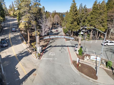 A home in Lake Arrowhead