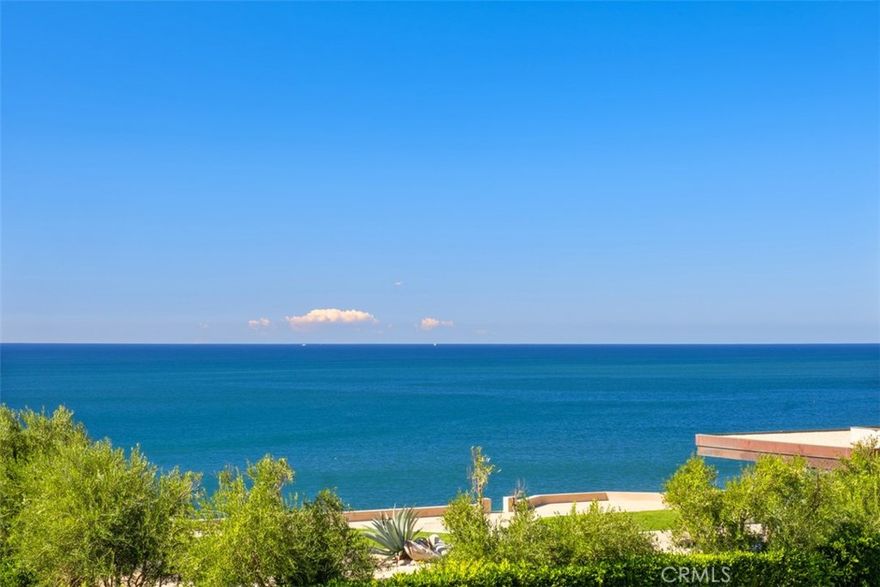 Single-level home situated in the Guard Gated Cyprus Shore community, offering sweeping vistas of the coastline, Catalina, and San Clemente Islands. This custom Spanish-style home offers a refined blend of traditional architecture and contemporary comfort. With ocean views gracing nearly every room, this home welcomes you with a sense of timeless elegance. Step inside to discover a light-filled living room with tasteful built-ins, cozy fireplace and glass doors leading to the ocean-view patio and spacious center courtyard, ideal for both relaxation and entertaining. The kitchen boasts a spacious design, complete with a center island, your 2nd fireplace and ample windows that invite natural light and showcase those ocean vistas. Down the wide hallway, lined with glass doors for seamless indoor-outdoor living, you'll find three bedrooms. The primary suite offers ample space, complemented by an ensuite bathroom featuring double sinks and a separate bath and shower. The guest bathroom includes an exterior door, catering to effortless transitions for beach days and outdoor activities. Adding to the home's appeal, a whole-house fan ensures continuous comfort and ventilation throughout the property. The Cyprus Shore community includes a 24-hour gate guard, private beach access, tennis courts, 2 pools, 2 spas, two clubhouses, a private beachfront park, and access to world-class surf breaks at Trestles.