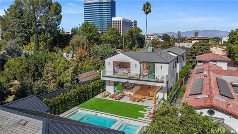 A home in Sherman Oaks