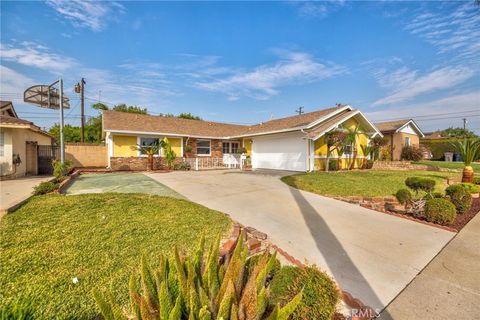 A home in La Habra