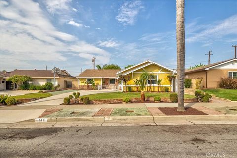 A home in La Habra