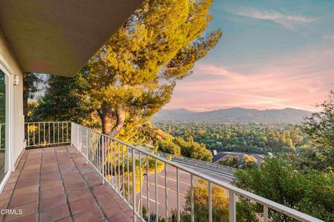 A home in La Canada Flintridge