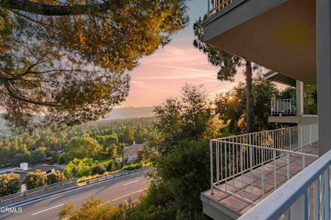 A home in La Canada Flintridge