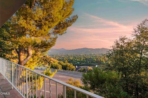 A home in La Canada Flintridge