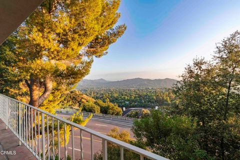 A home in La Canada Flintridge