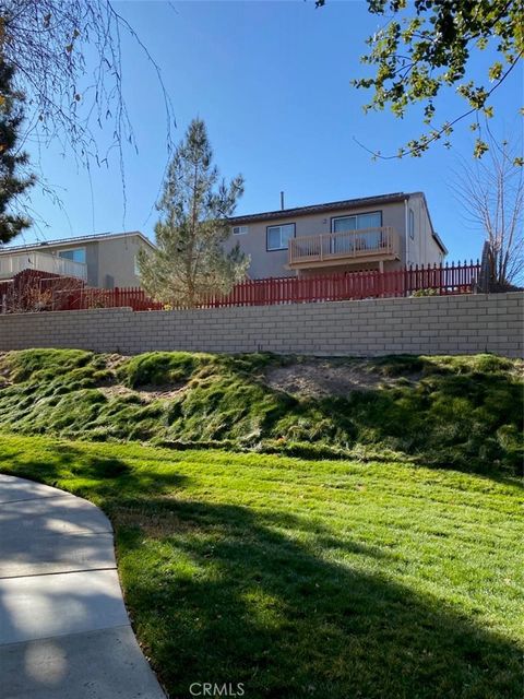 A home in Palmdale