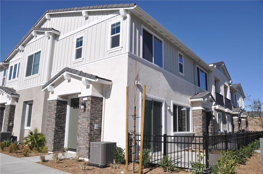 Beautiful NEW townhouse is finished and ready for you to call home! This 3 bed, 3 full bath home has a great open floor plan, perfect for entertaining as well as a private patio and 2 car attached garage. You will find 1 bedroom downstairs along with 1 full bath. Upstairs you will find the remaining 2 bedrooms including the master. Each bedroom features it's own private attached bathroom. The master also features a spacious walk-in closet. This community also includes 3 recreation centers and a clubhouse with indoor and outdoor facilities. Dont wait - This home is sure to rent quickly!



SCHOOL DISTRICT: Fontana Unified School District

UTILITIES: Solar $150 monthly; Tenant responsible for all other utilities

PET POLICY: Small Pets may be allowed; Submit photo with application