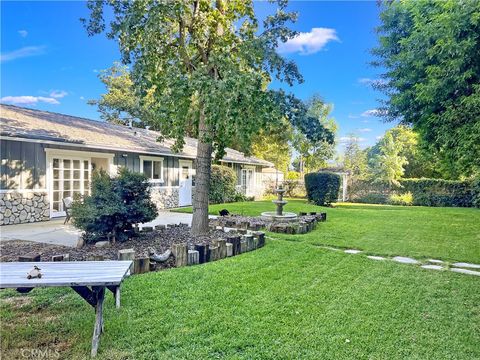 A home in Yorba Linda