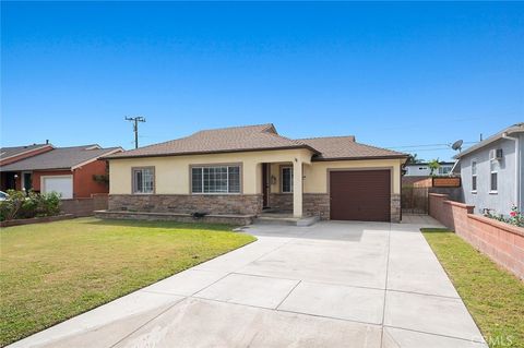 A home in Downey