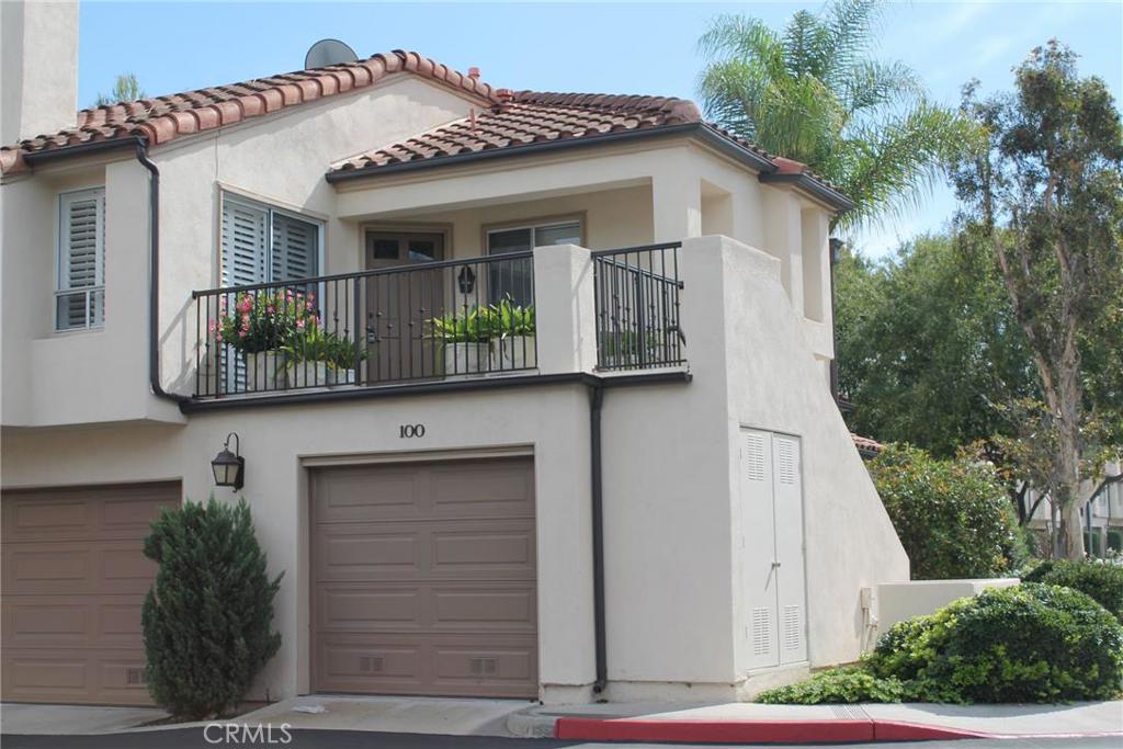 Charming Newport Beach Condo with 2 Bedrooms, 1.25 Bathrooms. Open and bright kitchen, new hardwood flooring throughout, no carpet. All windows have wood shutters. Interior freshly painted. Upper end unit with 1 car garage below. Raised ceilings throughout. Great room with dining area and fireplace. Master suite with large walk-in closet. Includes dishwasher, trash compactor and refrigerator. Stacked washer/dryer included in the unit. The Corsica Villas community is well maintained and close to walking trails, parks, shopping, fine dining & UCI. Association pool & spa for exercise and relaxation. Common areas with lush greenbelts & ample of parking for your guests near the unit.