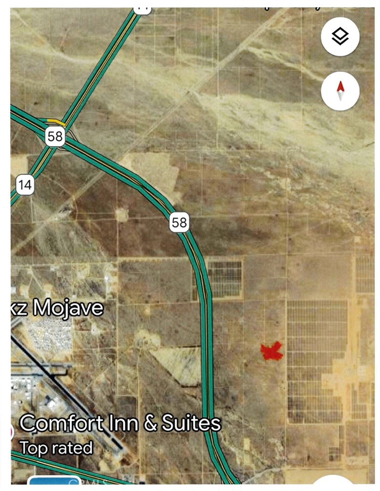 5 Parcels...#428-082-01 (5.16 Acre), 428-082-02 (5.15 Acre), 428-082-03 (5.15 Acre), 428-082-06 (5.15 Acre), 428-082-07 (5.15 Acre)...Total 25.76 Acre Near 58 Highway and Mojave Airport, Industrial M-1 Zoning