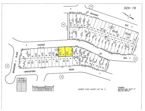 Tiny photo for 0 Pierce Avenue, Cambria, CA 93428 (MLS # SC25072345)