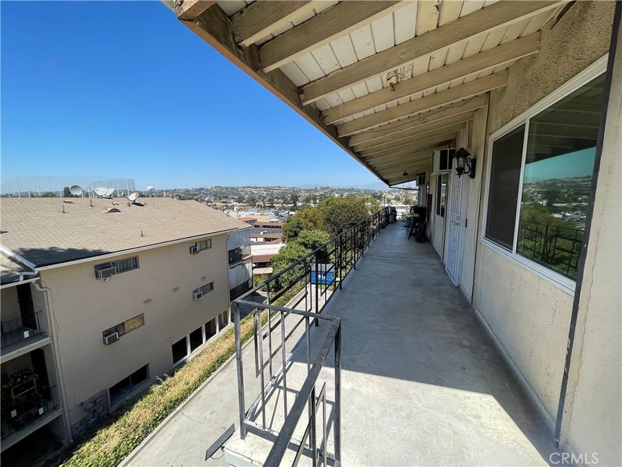 !!!!!!Turn-Key Move In  Ready Awaits on this Excellent Updated  Spacious unit in Great Location of Montebello  2Br & 1 Bath End Unit That Features a Tranquil Ambiance for this 2 Story Apt. Good Size Kitchen  with lots of Cabinet Space, Range ,that open up to the inviting Good size living Room with Ceramic tile Floors, Ceiling Fans Thru-out , Built in Wall A/C Unit, 2 Large Good size Bedroom with Laminated Floors,  1 of the Bedrooms has its own Private Balcony with City Views Ideal for a nice Sitting Area & More , Mirror Closets, Updated Spacious Bathroom, Freshly Interior  Painted, Meticulously well Taken Care off, Nice Open Floor Plan, Very Light in Airy.  Theirs Only a Total of 4 units in Building ,Close to all  Transportation,  Enjoy on-site parking, on-site laundry, short walks to the Montebello Plaza for Food, Dining, Shopping & Entertainment.  and Much More!!!!!!!!!!!!