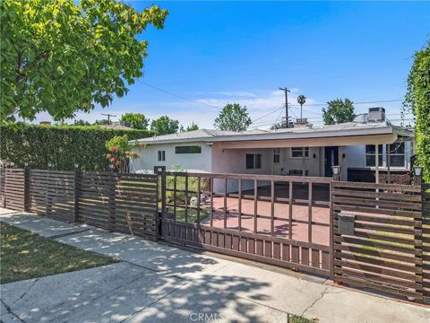 A home in Reseda