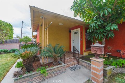 A home in Santa Fe Springs