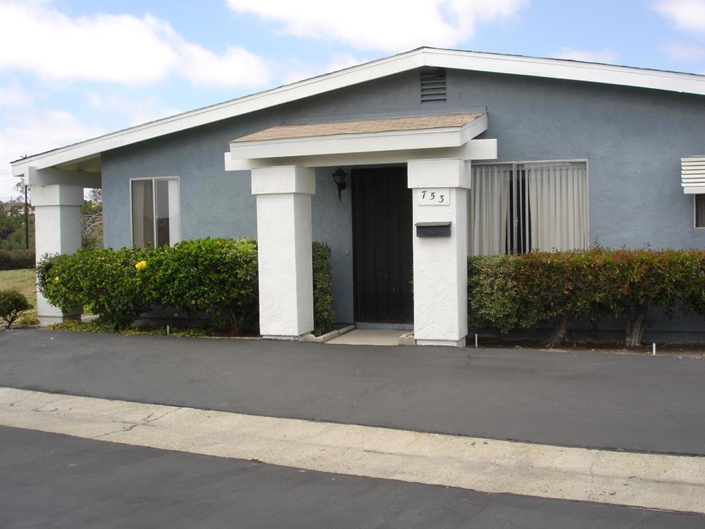 An end unit with a view and ocean breezes. House is very clean but needs upgrading. Water pipes have been replaced. new gutters. patio roof replaced. Neighborhoods: Oceana South III Equipment: Garage Door Opener, Range/Oven Other Fees: 0 Sewer: Sewer Connected Topography: LL