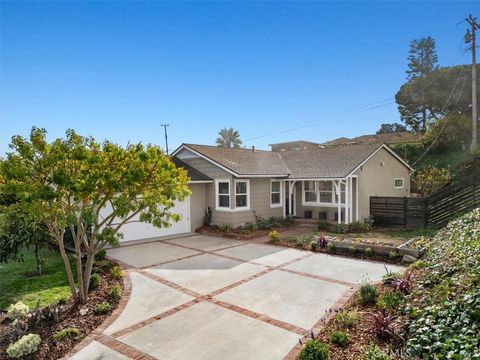 A home in Rancho Palos Verdes