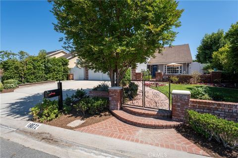 A home in Yorba Linda