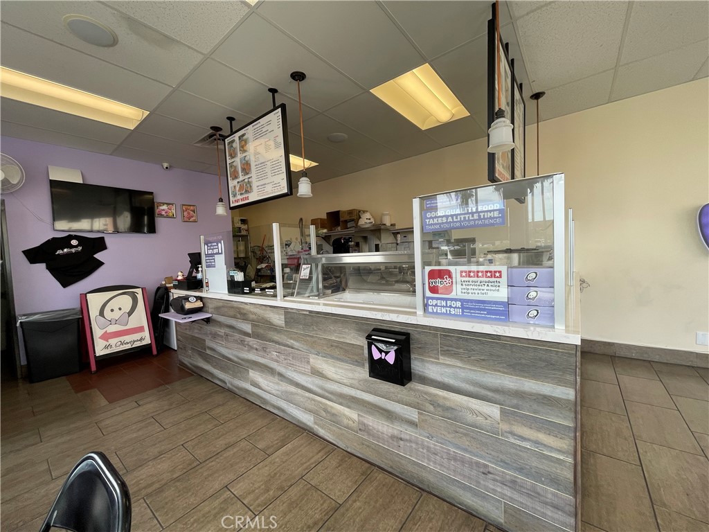 Asset Sale - Strategically situated in a prime location, adjacent to East Los Angeles College and nestled within a bustling plaza featuring ample parking. Boasting a vibrant community of students and locals, this 580 sqft space accommodates customers indoors as well as the outdoor patio area. Unit has ADA-compliant restroom. Currently operating as a versatile establishment offering coffee/tea, ice cream, and Japanese waffles/pastries since its establishment in 2019. With everything in impeccable, like-new condition, this turnkey unit is ideal for a dessert shop, ghost kitchen (requires custom kitchen construction), boba shop, waffles shop, crepes shop, ice cream shop, coffee shop, sandwich shop, juice/smoothie shop, acai shop, to-go shop, and more. Don't miss this opportunity to make it your own!