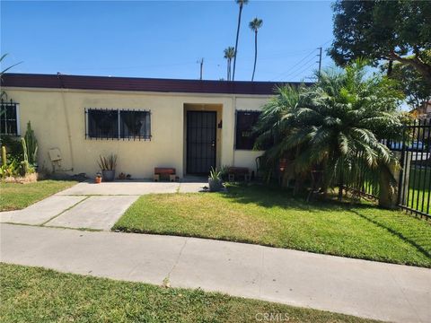 A home in Santa Ana