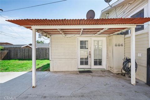 A home in East Los Angeles