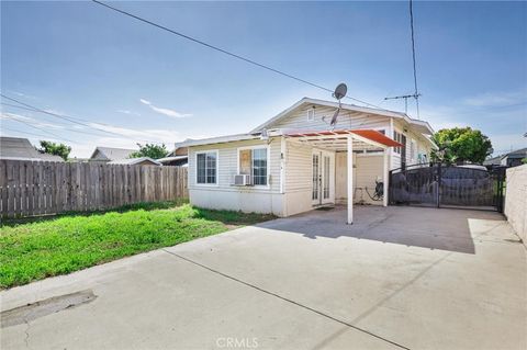 A home in East Los Angeles