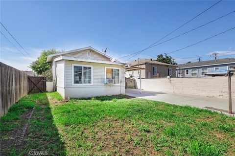 A home in East Los Angeles