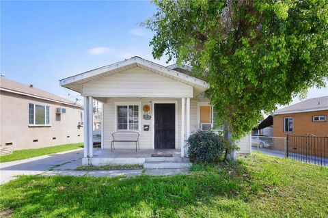 A home in East Los Angeles