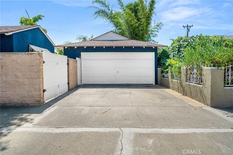 A home in Santa Ana