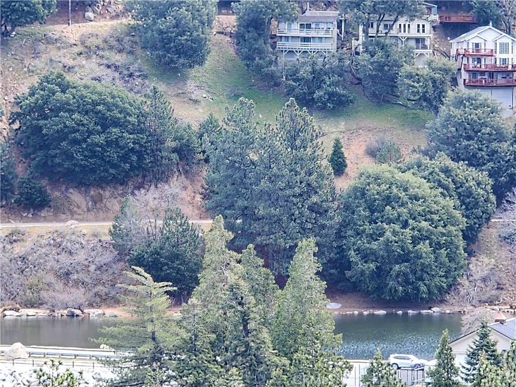 Gorgeous lakeview lot located in the popular San Moritz area near Lake Gregory. Crestline village shops, dining and entertainment are conveniently located nearby. Large (approx. 8,188 SQ FT) beautifully treed lot with serene lakeviews and dramatic distant ridgeline views as well. This down sloping lot is located on paved and county maintained Zermatt Drive, with large frontage (approx. 76 FT) ideal for a level entry home with garage. This lot overlooks the lake and has a great sense of privacy with no close neighbors to the rear of the lot. All utilities (water,gas,sewer,electric,phone,high speed internet,cable) are conveniently located at or near the street and there is no HOA. Owner recently clear two large trees to create a better lakeview and clear the center of the lot for building on. Lakeview homes in the neighborhood have recently sold for $1 million or more! Don't miss this golden opportunity to own one of the last great lakeview lots at an affordable price...make your offer today!