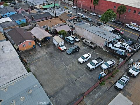 A home in East Los Angeles