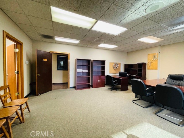 2-story professional office building located at the bustling corner of downtown Upland, overlooking the historic Euclid Blvd. with constant high traffic flow and a prime location in the sought-after Upland Submarket. Easy access to I-10 Freeway. Whether you're expanding or starting fresh, this premier spot offers everything your business needs to thrive in a fast-paced, high-demand area. 2nd floor Suite 202 is available for lease, approx. 1,458 square feet, features a large bullpen, 1 private office and conference room.