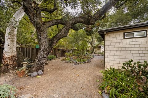 A home in Modjeska Canyon