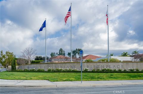 A home in Yorba Linda