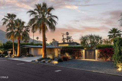 A home in Palm Springs