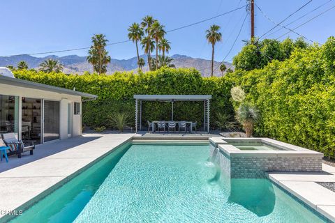 A home in Palm Springs