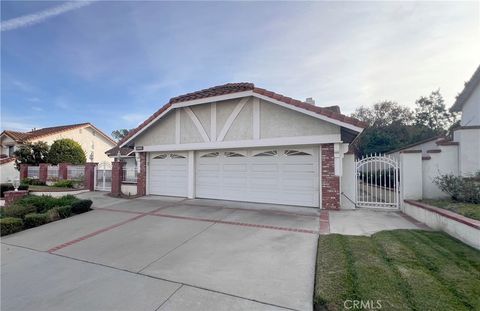 A home in Yorba Linda