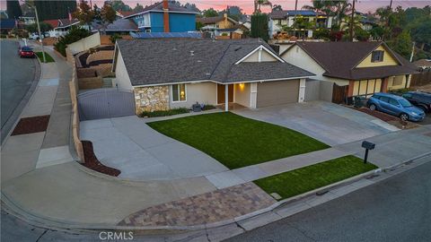 A home in Brea