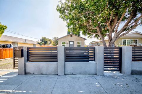 A home in Santa Ana