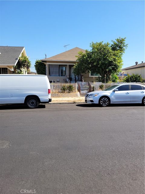 A home in East Los Angeles