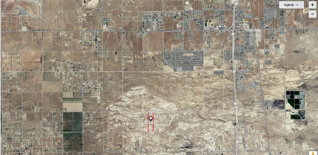 MAJOR PRICE REDUCTION!!!!! 40+/- Acres,approved for a TENTATIVE TRACT MAP FOR 191 HOMES. Good opportunity for builder and developer located on Gaskell Rd./Cathy Ave./Roland Ave./Elder Ave. It is North of Ave. A (the county line) and south of Holiday Ave. within Rosamond community water district.
Property is in the heart of rapidly developing city of Rosamond just West of Hwy. 14 at the Northern edge of Los Angeles County.
Rosamond is also home to the Edwards Air Force Base and is one of the fastest growing areas in CA. Lancaster is only 10 minutes away.
Some of the utilities are on Gaskell Road.
You may use the following GPS coordinates in Google map to locate the property: 34.834587 -118.208048