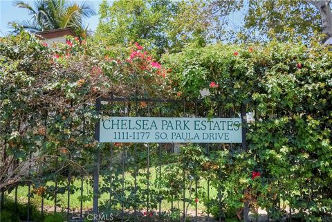 A home in Fullerton