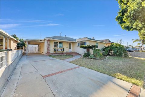 A home in Santa Fe Springs