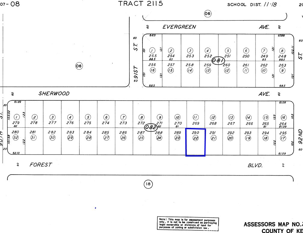 Photo 3 of 3 of 9141 Forest Avenue land